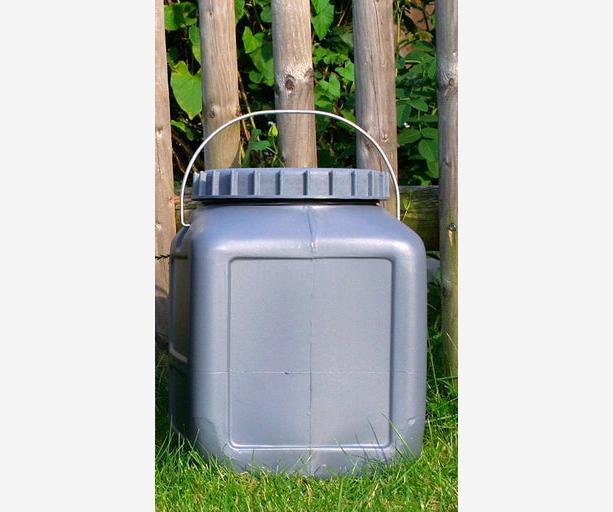 Actual product image Relags Wide neck garbage cans square