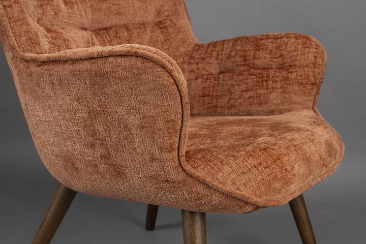 Actual product image Dutchbone Lenn Lounge Chair Terra