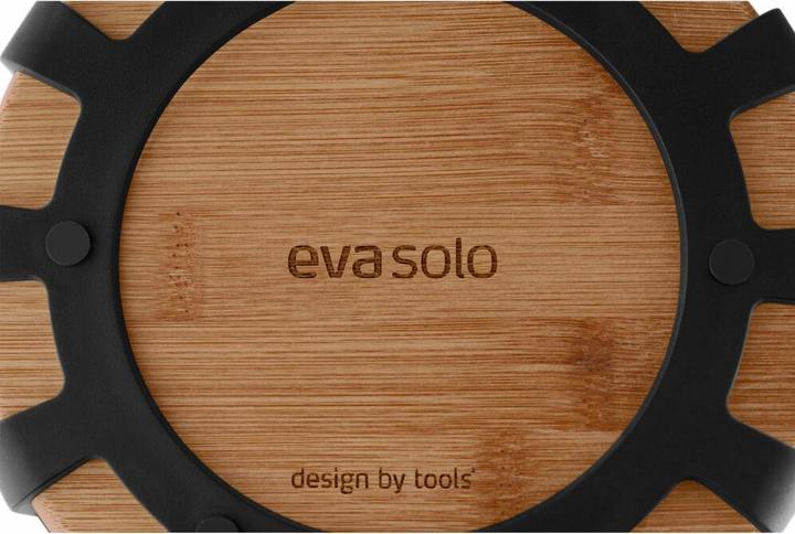 Actual product image Eva Solo H 7 x W 21.5 x L 21.5 cm - bamboo/plastic - nature/sort