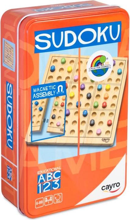 Cayro Sudoku FSC in scatola di metallo