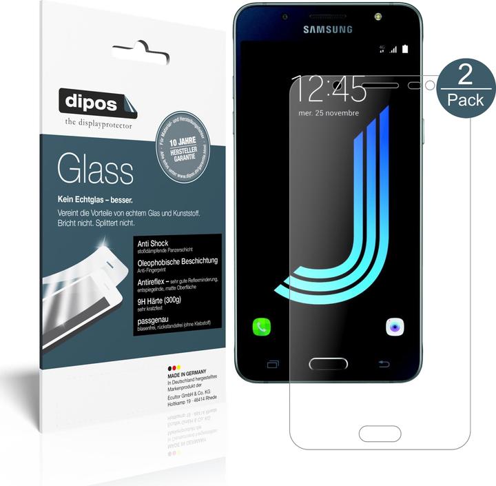 Actual product image Dipos Screen Protector Anti-Shock (1 Piece, Samsung Galaxy J5 (2016))