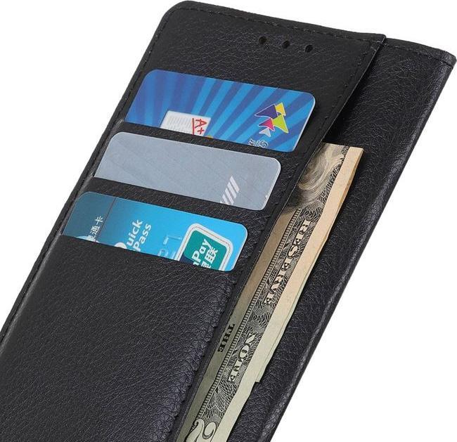 Produktbild MU Classic Litchi Leder Bookcover Series (Motorola Moto G13, Motorola Moto G23)