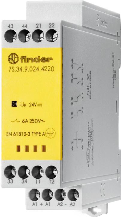 Produktbild Finder Relaismodul mit zwangsgeführten Kontakten