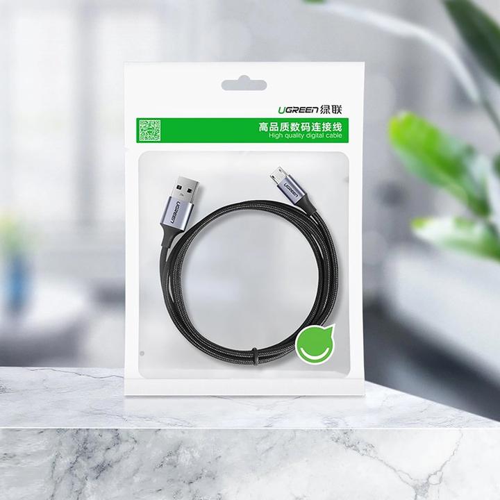 Produktbild Ugreen Micro USB – USB A (2 m, USB 2.0, 18 W)