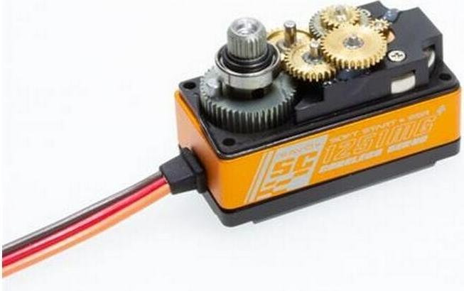 Actual product image Savöx Low Profile Servo SC-1251MG+ Digital, Metal Gear, 9 kg