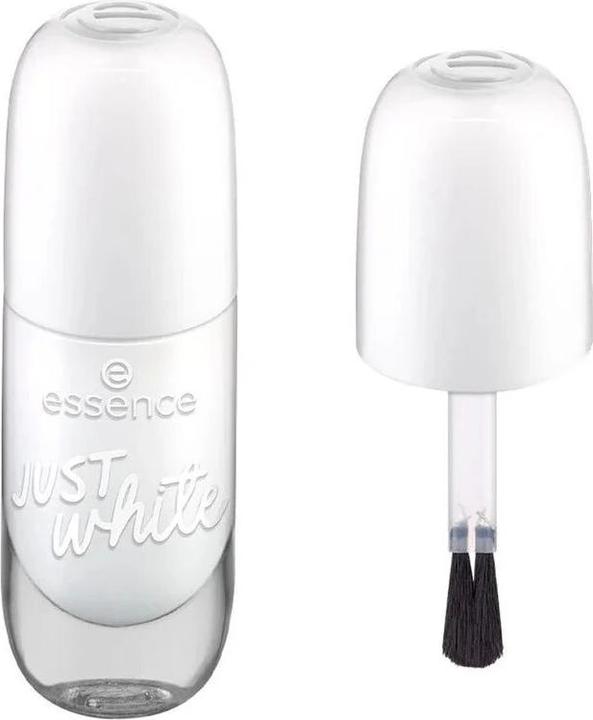 Produktbild essence gel nail (33 JUST white, Gel-Effekt Nagellack)