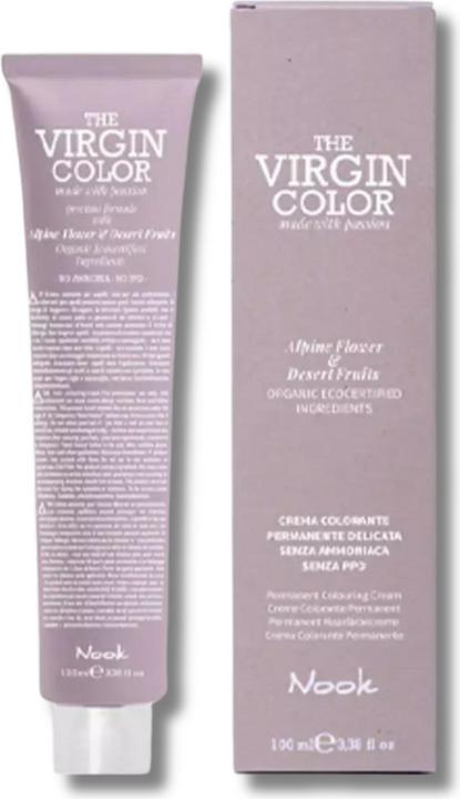 Actual product image Nook Virgin Colour hair dye (4.26 Chestnut violet red)