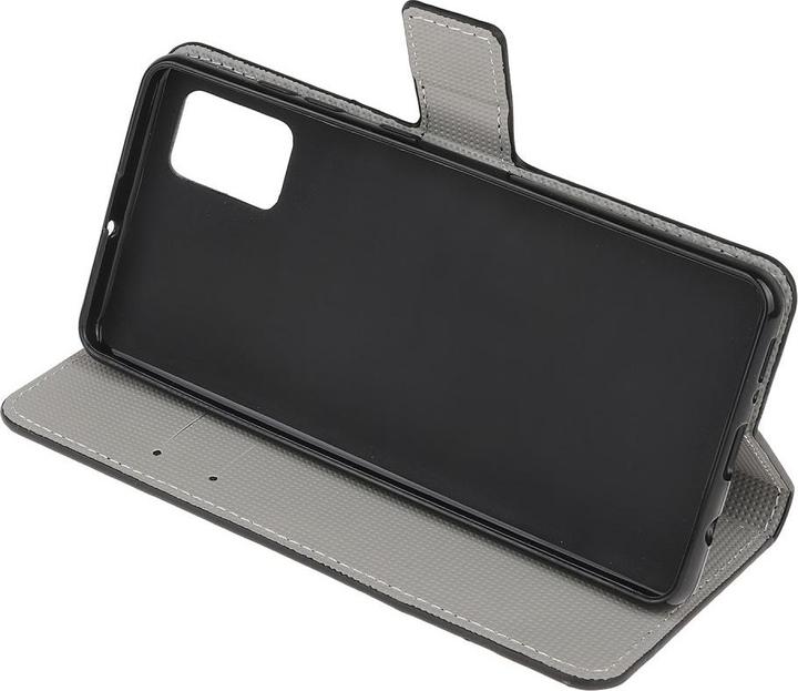 Produktbild Cover-Discount Galaxy A51 - Leder Hülle Kartenfach Schmetterlinge weiss (Samsung Galaxy A51)