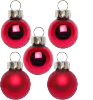 Produktbild Inge’s Glas Christmas Decor Ochsenblut (25 -teilig)