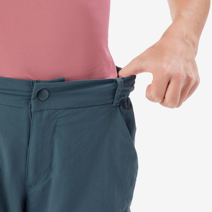 Actual product image Quechua Zip-Off-Hose Kinder Gr. 123–172 Wandern - MH500 blau