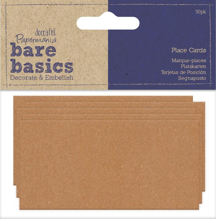 Produktbild Papermania Tischkarten, 30 Stück