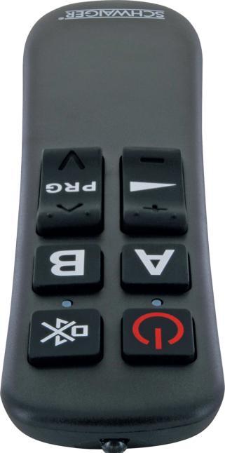 Produktbild Schwaiger 8 Tasten, 2x AAA (Universal Fernbedienung, Infrarot)