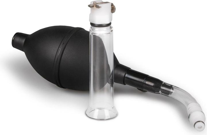 Actual product image Bijoux Indiscrets Clitoral Pumping System with Detachable Acrylic Cylinder