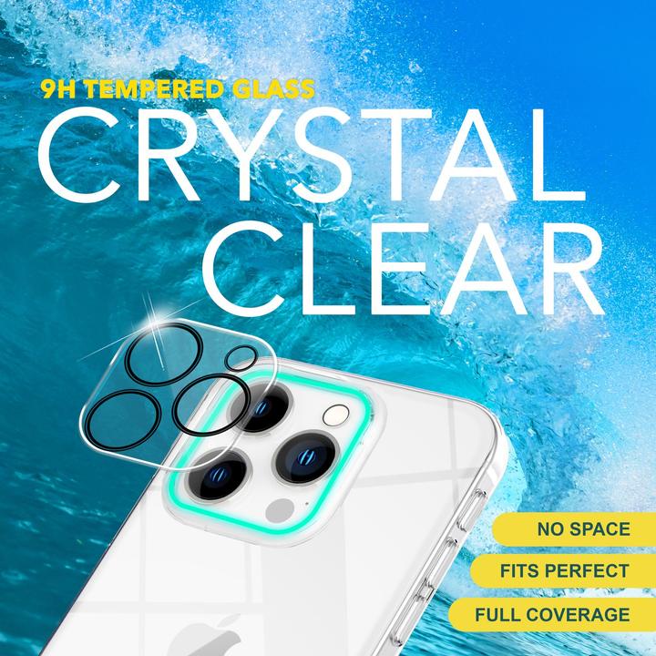 Image du produit Nalia 2x verre de protection de la caméra (2 pièce(s), Apple iPhone 16 Pro)