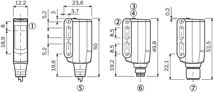 Produktbild Sick Sensor Retro reflex 2,5 m Bereich PNP (4 m)