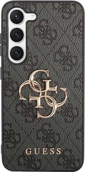 Produktbild Guess 4G Metal Logo Case für Samsung Galaxy S23+ - grey (Samsung Galaxy S23+)