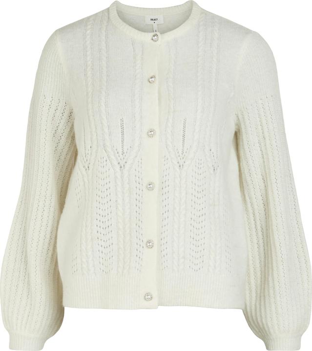 Object Alpaka-Wollmix Strickjacke