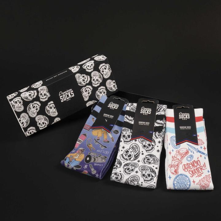 Actual product image American Socks Skater Socks Giftbox (36 - 41)
