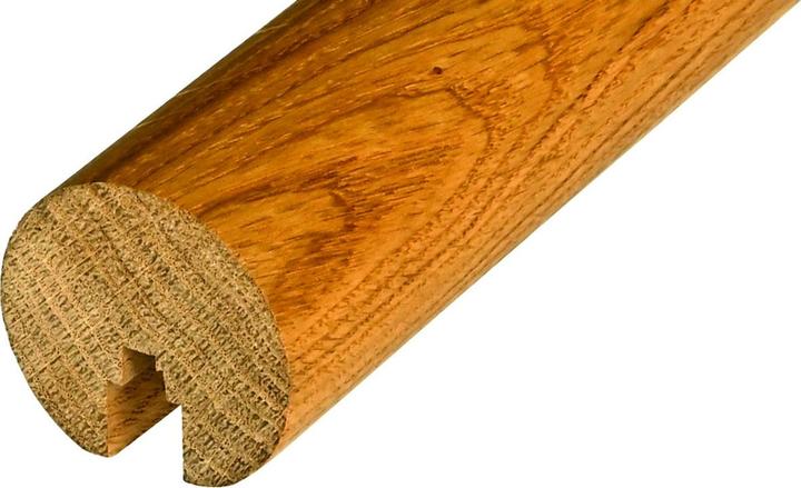 Produktbild OK-Line Holz-Rundhandlauf Ø 42 mm mit Nut für LED (Holz lackiert)