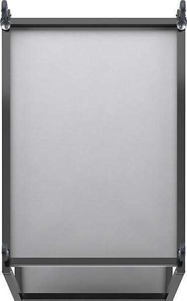 Produktbild eurokraft basic Tischwagen mit 2 Etagen, für Arbeitstisch-System WT, Breite x Tiefe 1000x700 mm (100 kg)