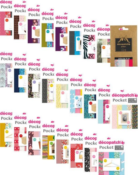 Produktbild Décopatch Motivpapier (20 g/m², 1 x)