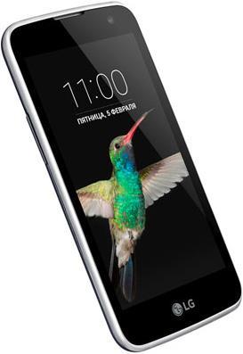Produktbild LG K4 Lte K120e (8 GB, Blau, Schwarz, 4.50", Hybrid Dual SIM, 4G)