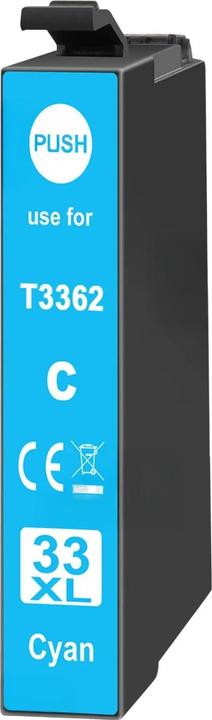 Actual product image Hermex Kompatible Tintenpatrone XL für Epson Expression Premium XP-900 (C)