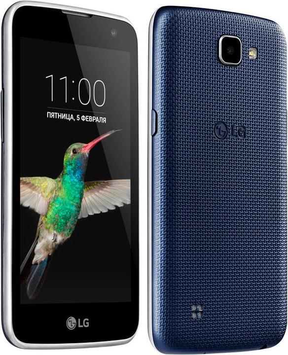 LG K4 Lte K120e (8 GB, Blau, Schwarz, 4.50", Hybrid Dual SIM, 4G)