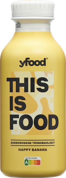 Actual product image YFood Drink meal Happy Banana 500 ml (Banana, 1 x)