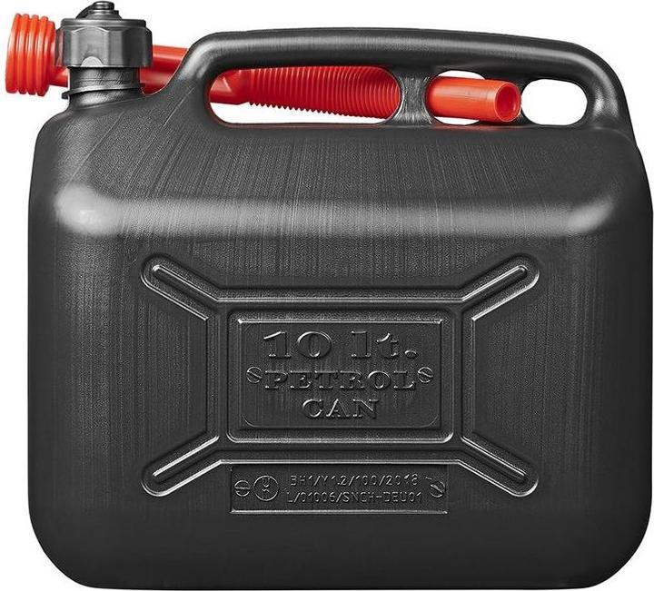 Produktbild ProPlus Benzinkanister 10L Kunststoff schwarz UN-geprüft