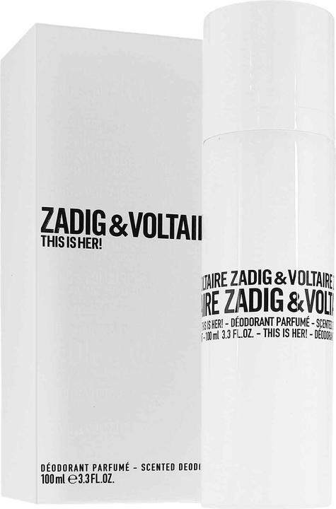 Actual product image Zadig & Voltaire This Is Her! (Spray, 100 ml)