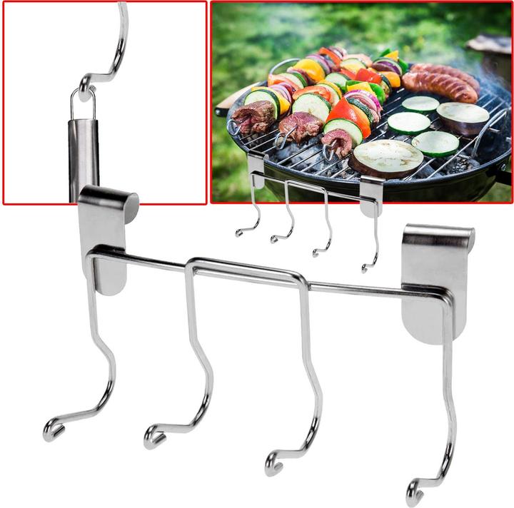 Produktbild BBQ Collection Grillbesteckhalter, Metall, mit 4 Haken