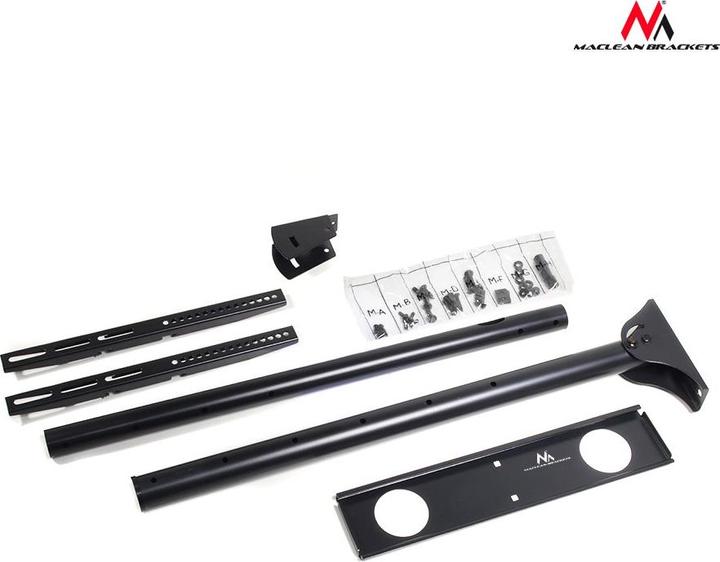 Actual product image Maclean MC-631 - VESA Monitor/TV Holder, 32-55", black, 50 kg (Ceiling, 55", 50 kg)