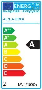 Energie-Label Isoled Leuchtmittel (G4, 2 W, 150 lm, 1 x, E)