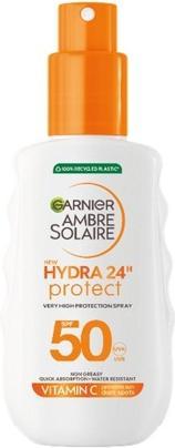 Garnier Ambre Solaire Hydra 24h Protective Spray Spf 50 150ml (Sonnenspray, SPF 50, 150 ml)