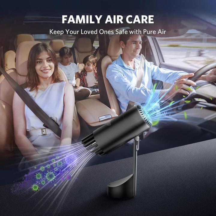Actual product image Air Expert Aircap Portabler Luftreiniger schwarz (12 m²)