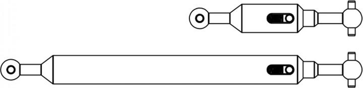 Actual product image Carson 1:14 Drive Shaft Set (2) 6x4 Ausgl.