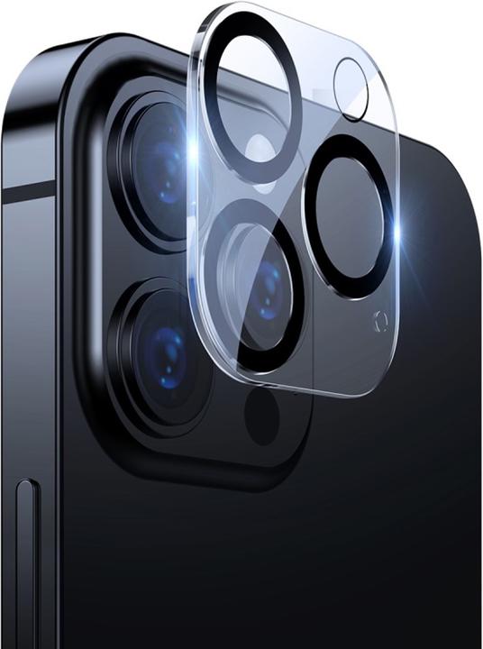 Actual product image Baseus Full-Frame Lens Film For iP 5.4/6.1 Inch Dual Camera 2021 (2pcs/pack) Transparent (2 Piece, Apple iPhone 13 mini)