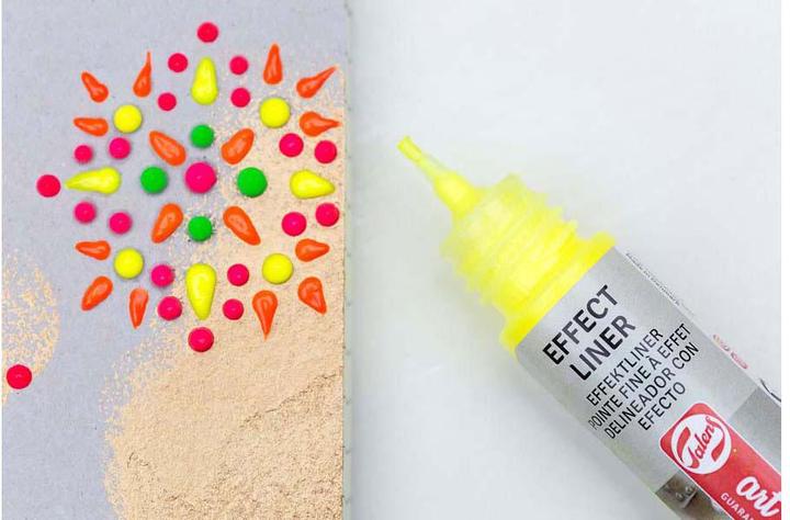 Actual product image Royal Talens Effect Liner set Neon | 4 x 28 ml (Neon, 112 ml)