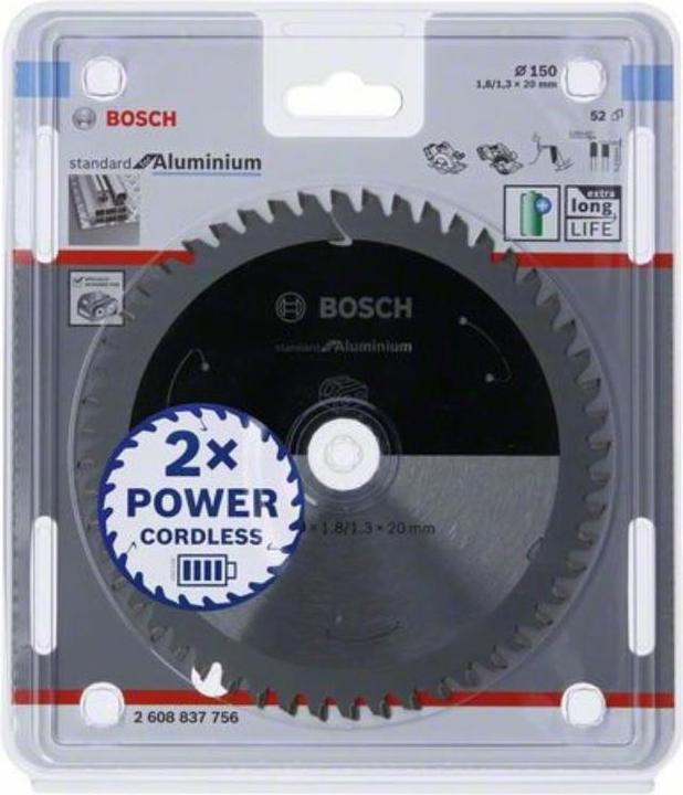 Produktbild Bosch Professional Zubehör PRO Aluminium cordless Kreissägeblatt, 150 x 1,8 x 20 mm