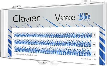 Actual product image Clavier Vshape eyelash tuftsue (Artificial eyelashes)