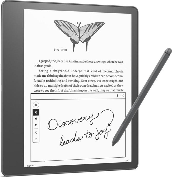 Productafbeelding Amazon Kindle Scribe (10.20", 16 GB, Houtskool)
