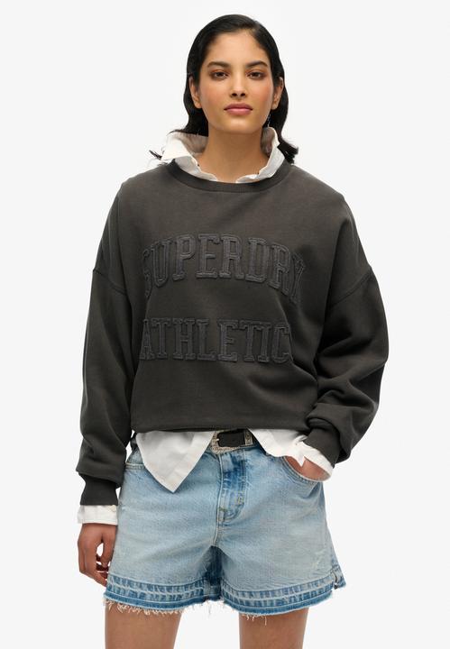 Immagine prodotto Superdry Athletic Essentials Rundhals-Sweatshirt mit abgestimmten Applikationen (8)