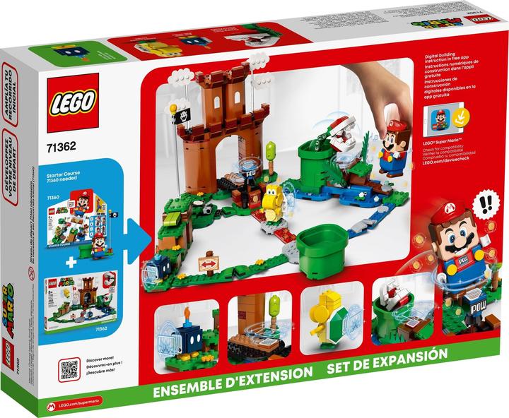 Actual product image LEGO Guarded fortress extension set (71362, LEGO Super Mario)