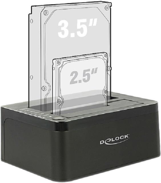 Produktbild Delock Dual Dockingstation