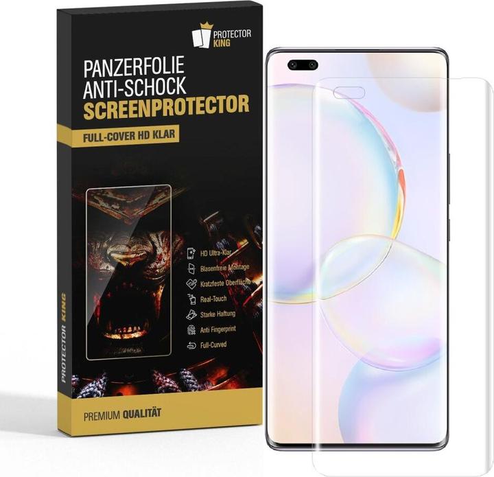 Produktbild Protectorking 4x 9H Panzerglas flexibel HD Klar (4 Stück, Honor 50 Pro)