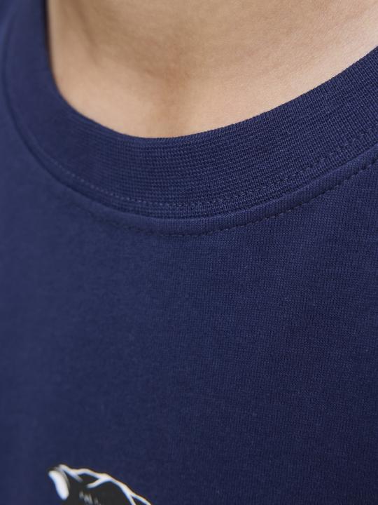 Actual product image Jack & Jones Jorskull Nature Tee Ss Crew Neck Sn Jnr (164)