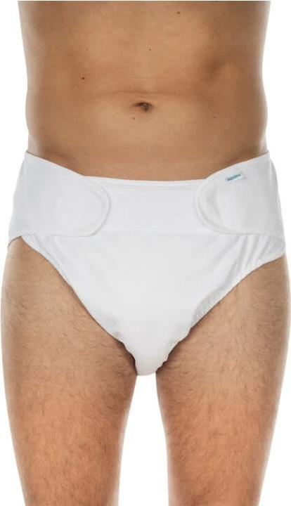Actual product image Suprima Nappy briefs with Velcro fastening for ladies & gents (1 x, Mini, Regular, Large)