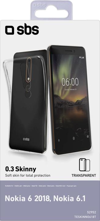 Actual product image SBS Cover (Nokia 6.1, Nokia X6 2018)