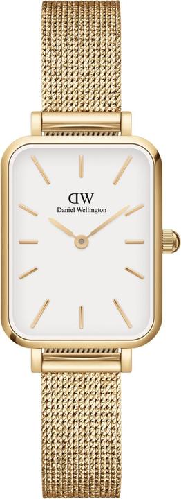 Immagine prodotto Daniel Wellington Quadro Pressed Evergold Bianco (Orologio da polso analogico, 20 mm)